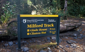 Die Tracks sind meist gut ausgeschildert.